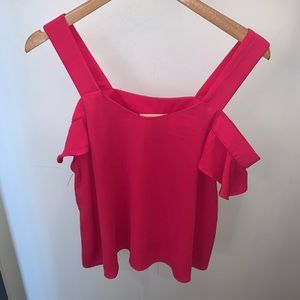 Never worn Pink Off-the-Shoulder Blouse